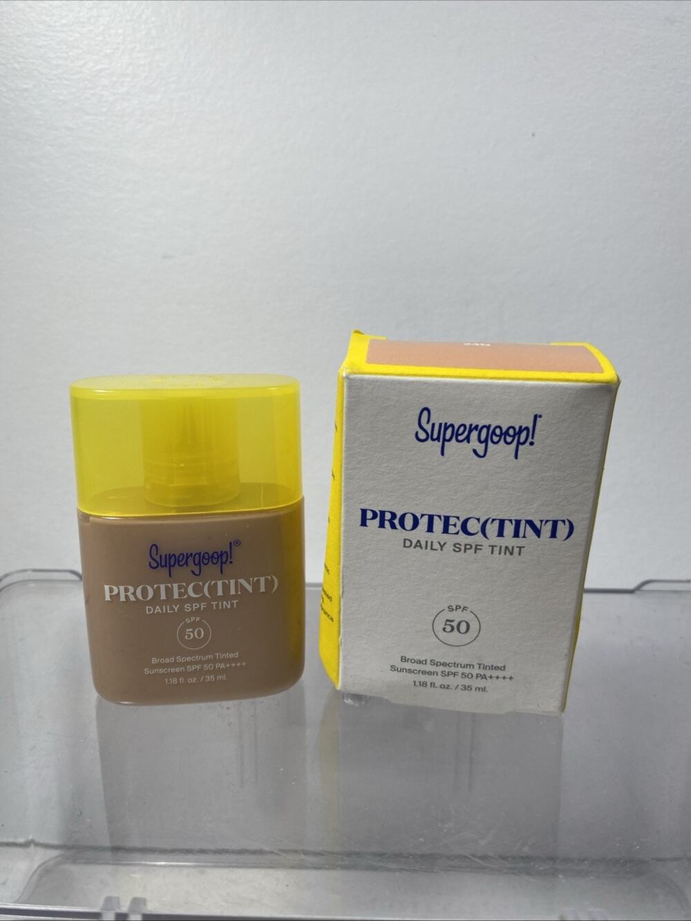 Supergoop! Protec(tint) Daily SPF Tint 50 Broad Spectrum Sunscreen 24N 1.18oz
